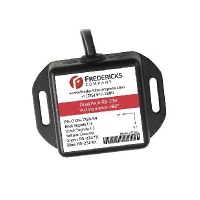 0729-1759-99（±60°，RS232）雙軸傾角傳感器